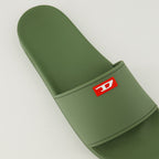 Imagen de las chanclas SA-Swim kaki de Diesel para Hombre - Temporada Primavera-Verano 2026 - Vista detallada de arriba
