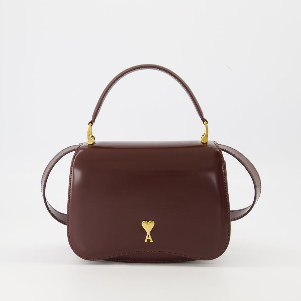 Handbags and Shoulder Bags Top Handle Paris Bag Ami PARIS Bordeaux Unisex