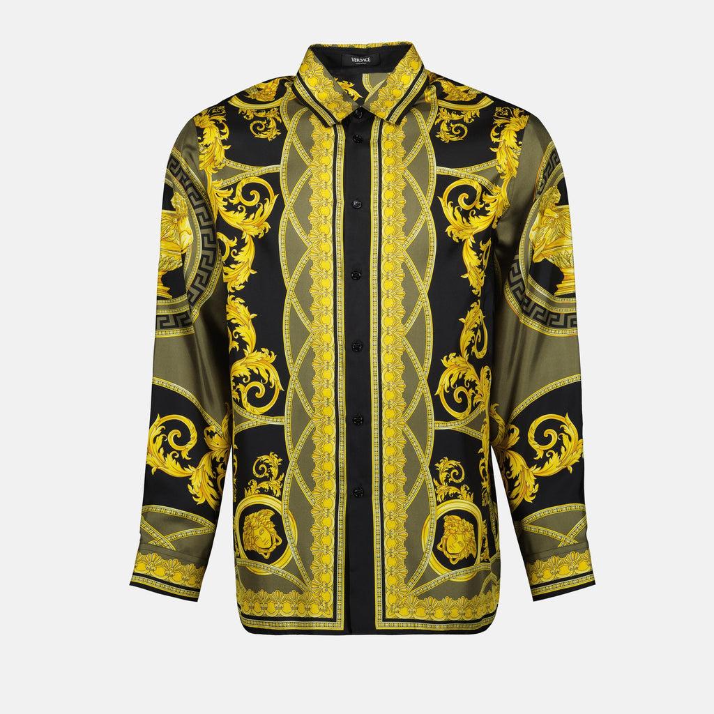 Shirts Shirt The Cut of the Gods Versace Yellow Homme
