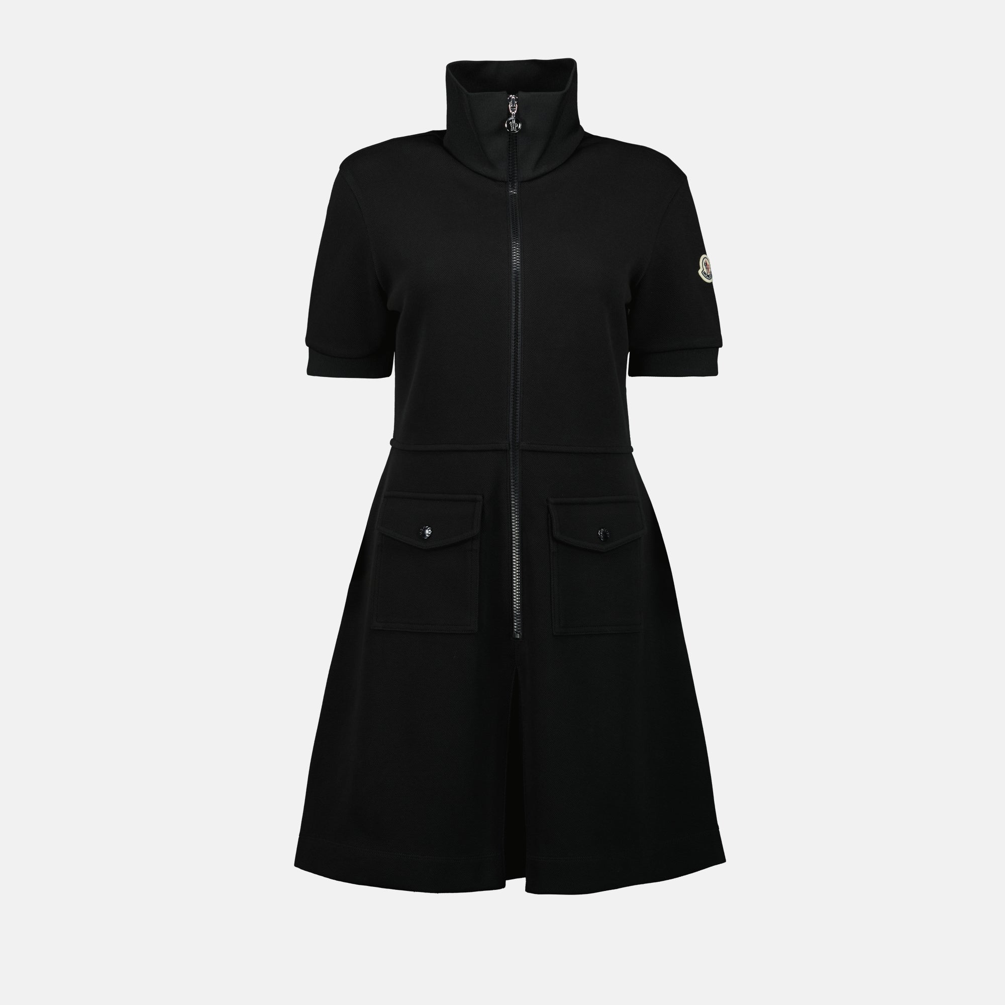 Abiti Abito Con Cerniera Moncler Nero Femme