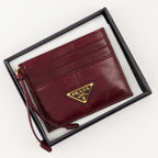 Imagen del porta tarjetas de cuero de la marca Prada para mujer - Temporada Otoño-Invierno 2025 - Vista Detallada_2