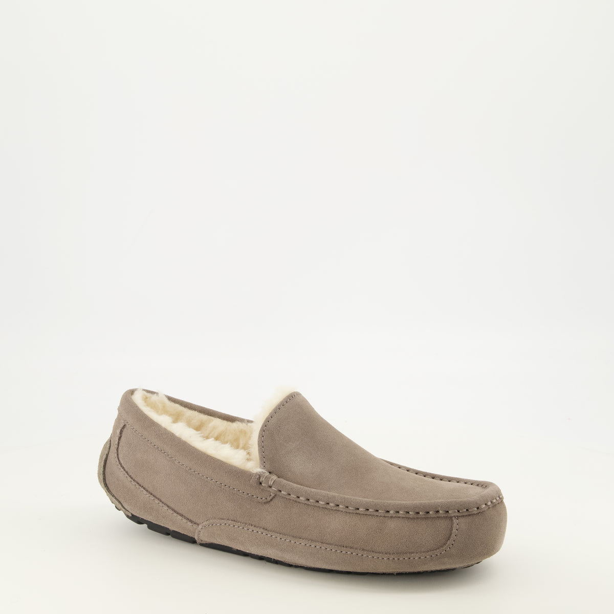 Mocassins Ascot Graue Hausschuhe Ugg Gris Homme