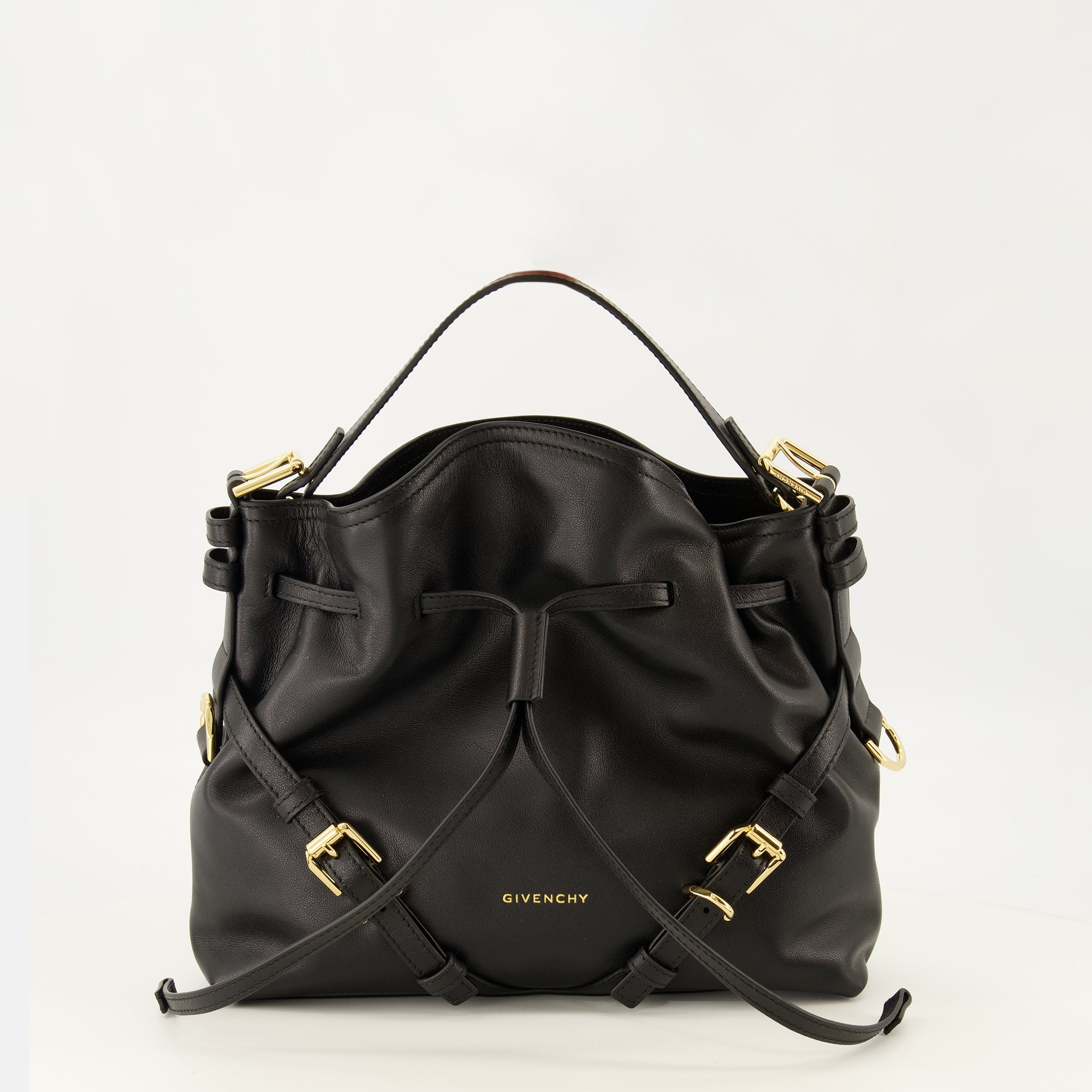 Sacs à main et épaule Borsa a secchiello in pelle Voyou nera Givenchy Noir Femme