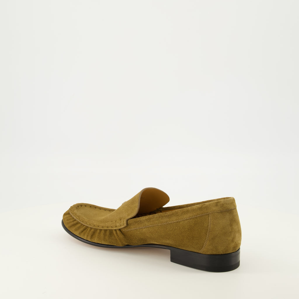 Mocassins Maurice Loafers in Light Brown Suede Dior Marron Homme