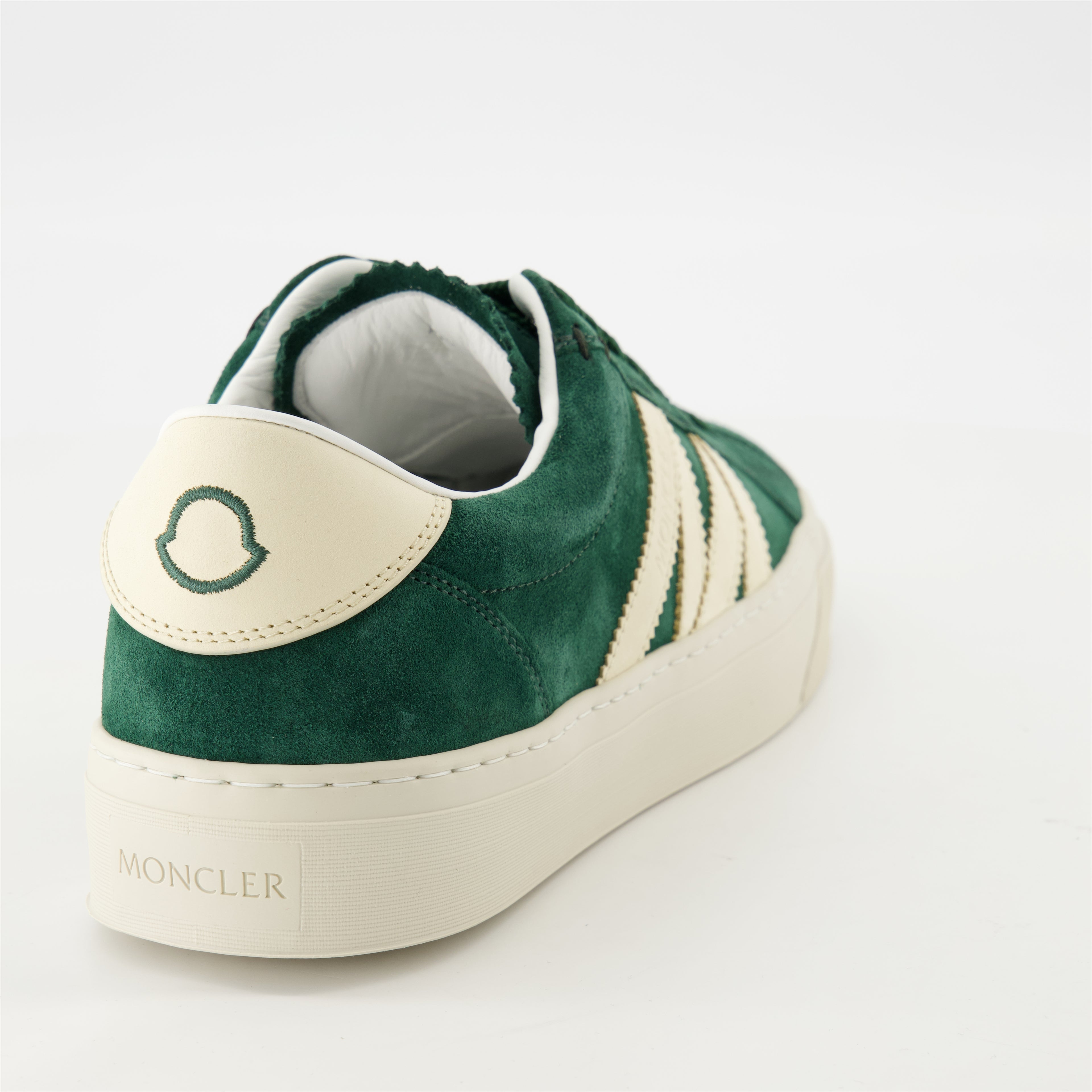 Sneakers Monaco Sneakers Moncler Green Homme