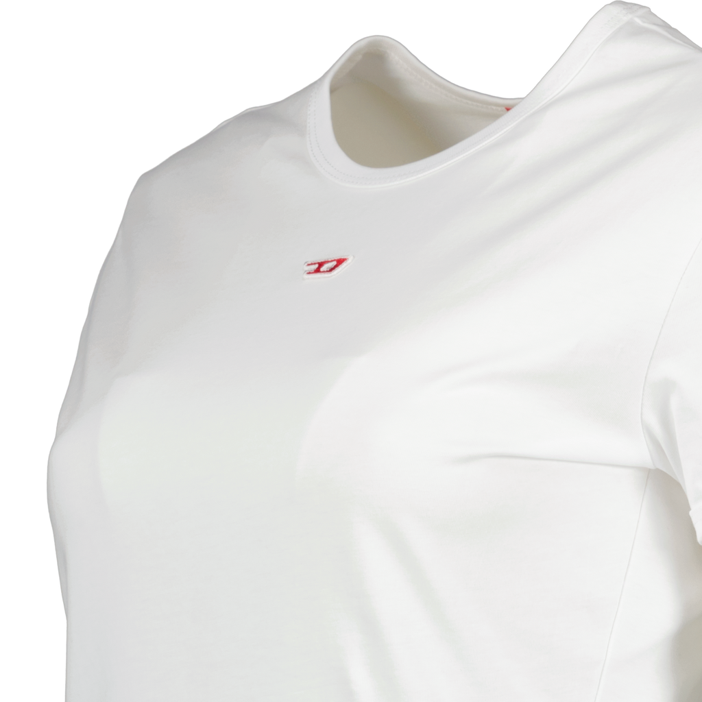 T-shirts T-shirt T-Uncuntie-long Diesel Blanc Femme