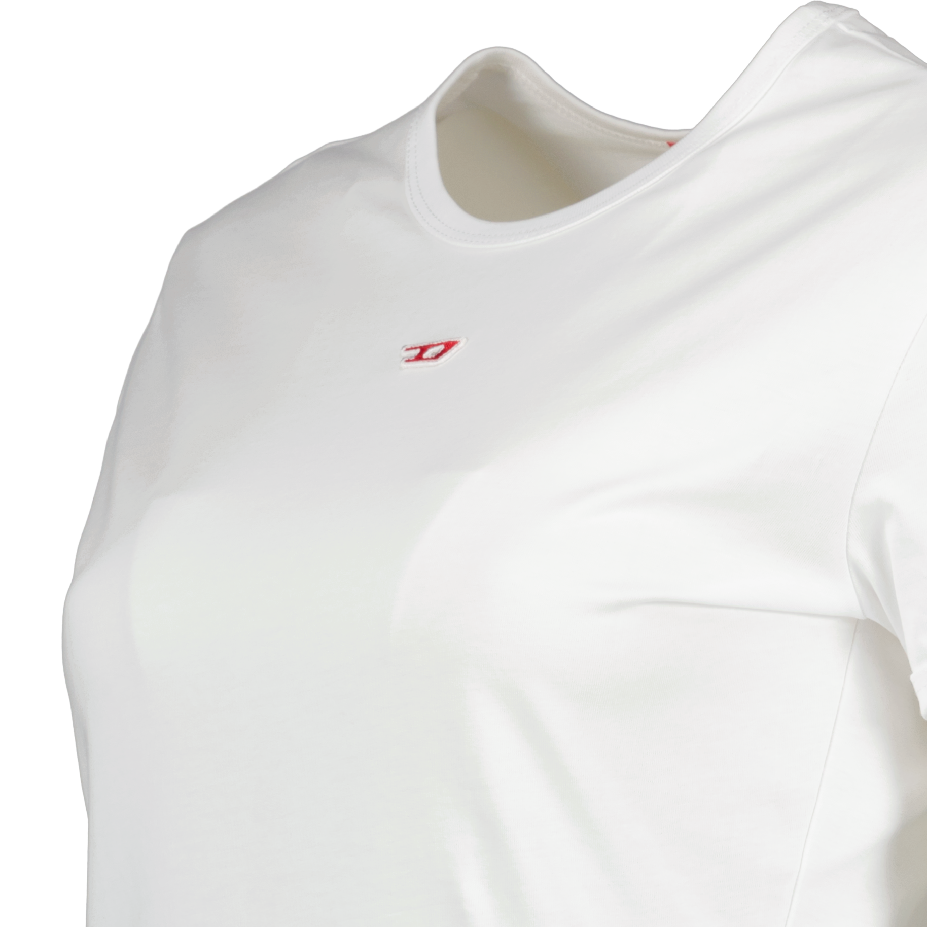 T-shirts T-shirt T-Uncuntie-long Diesel Blanc Femme