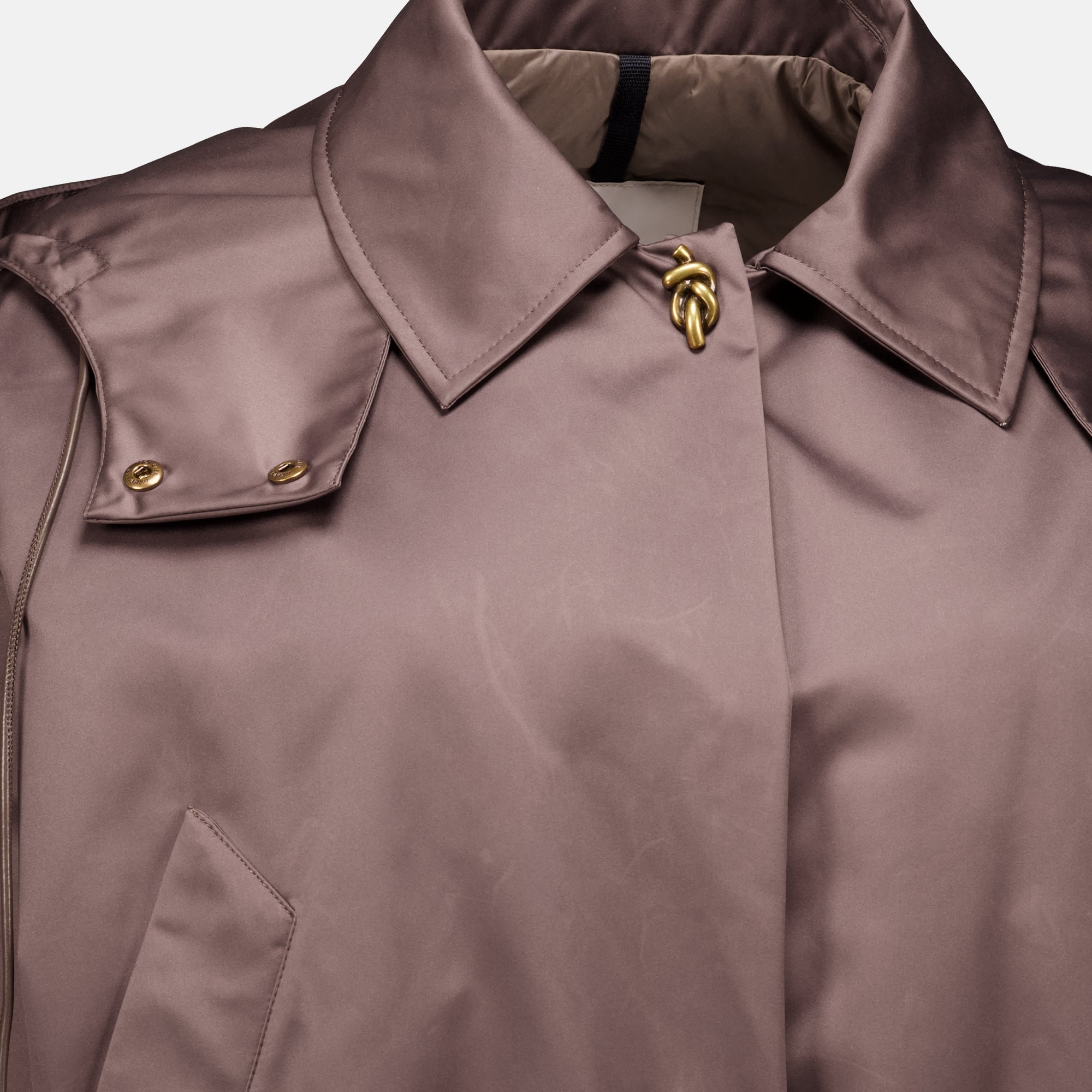 Vestes Chaqueta de plumas Deer en Duchess Moncler Marron Femme