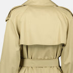 Image de l'article Trench long Castleford beige de la marque Burberry pour Femme - Saison Printemps-Été 2026 - Vue détaillée_2