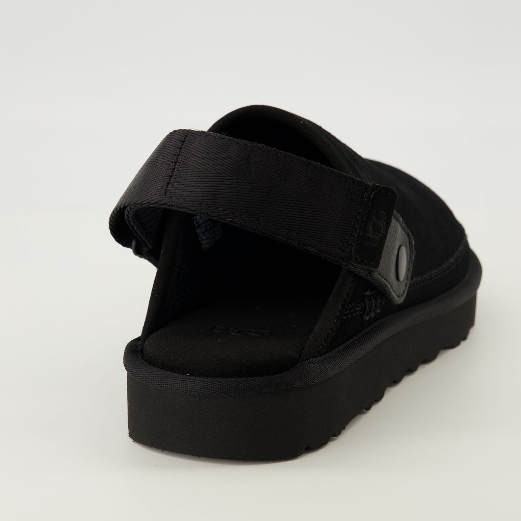 Image de l'article Sabots GoldenCoast II noir de la marque Ugg pour Homme - Saison Printemps-Été 2026 - Vue arrière
