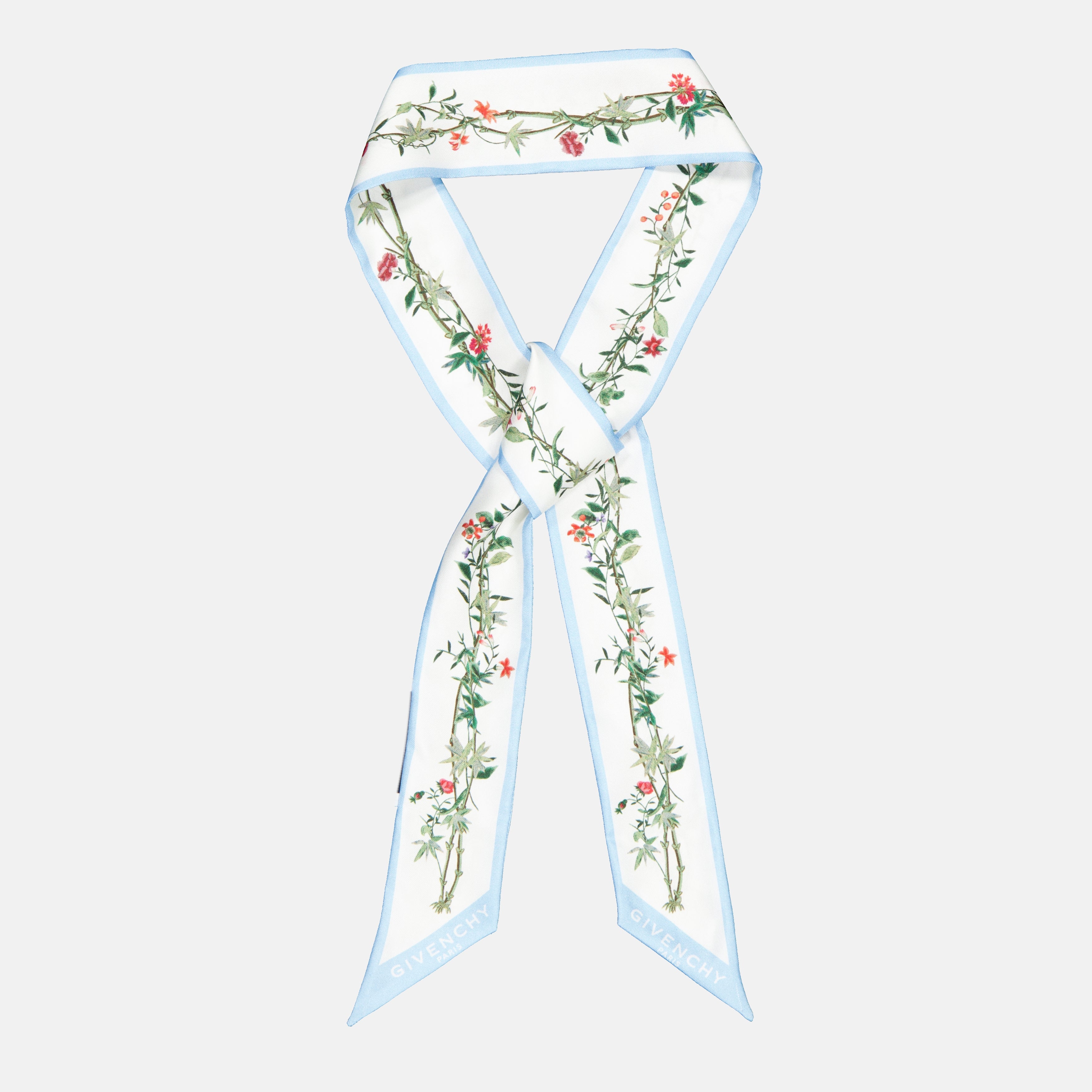 Écharpes, foulards et gants Flower Headband Givenchy Bleu Femme