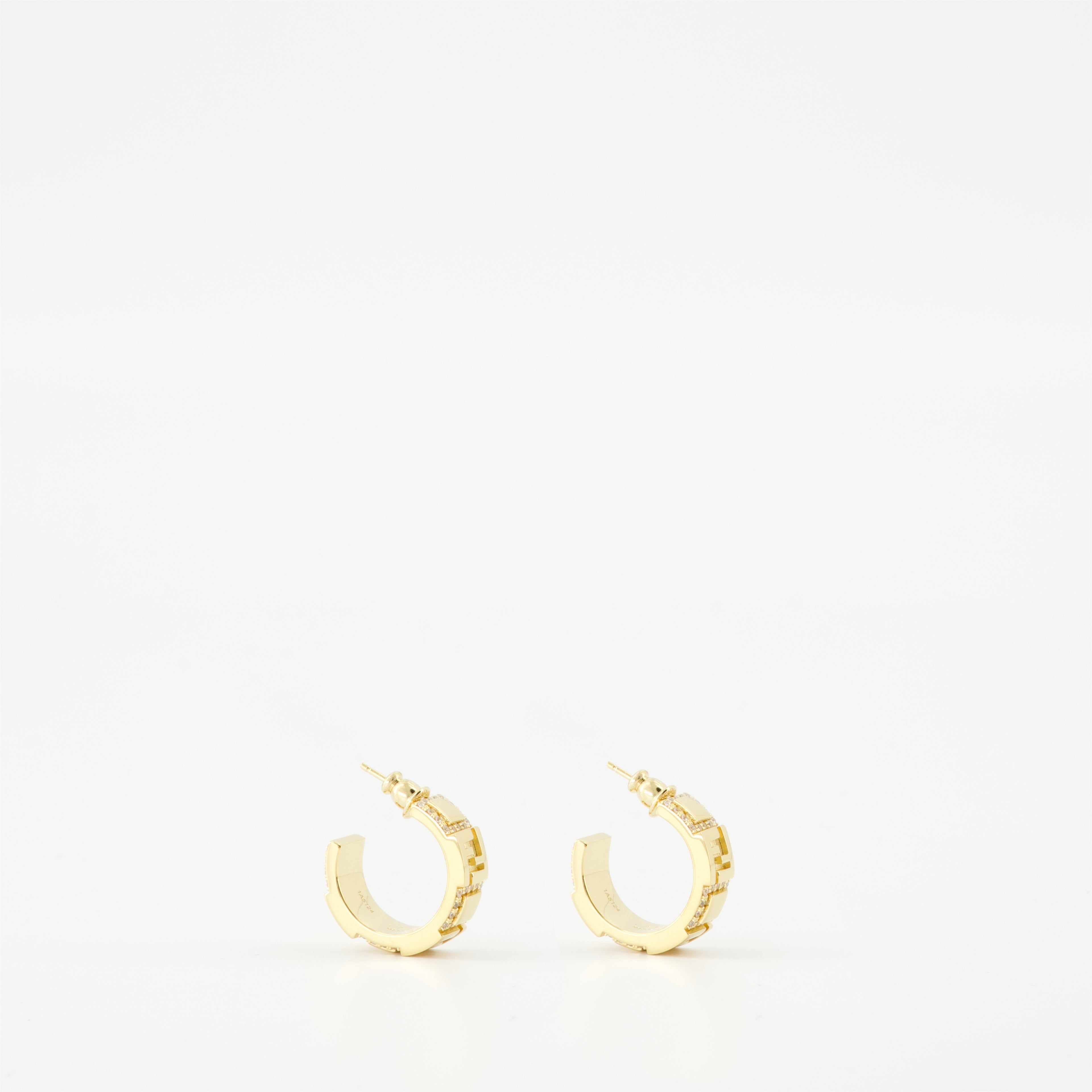 Jewelry Forever Earrings Fendi Gold Femme