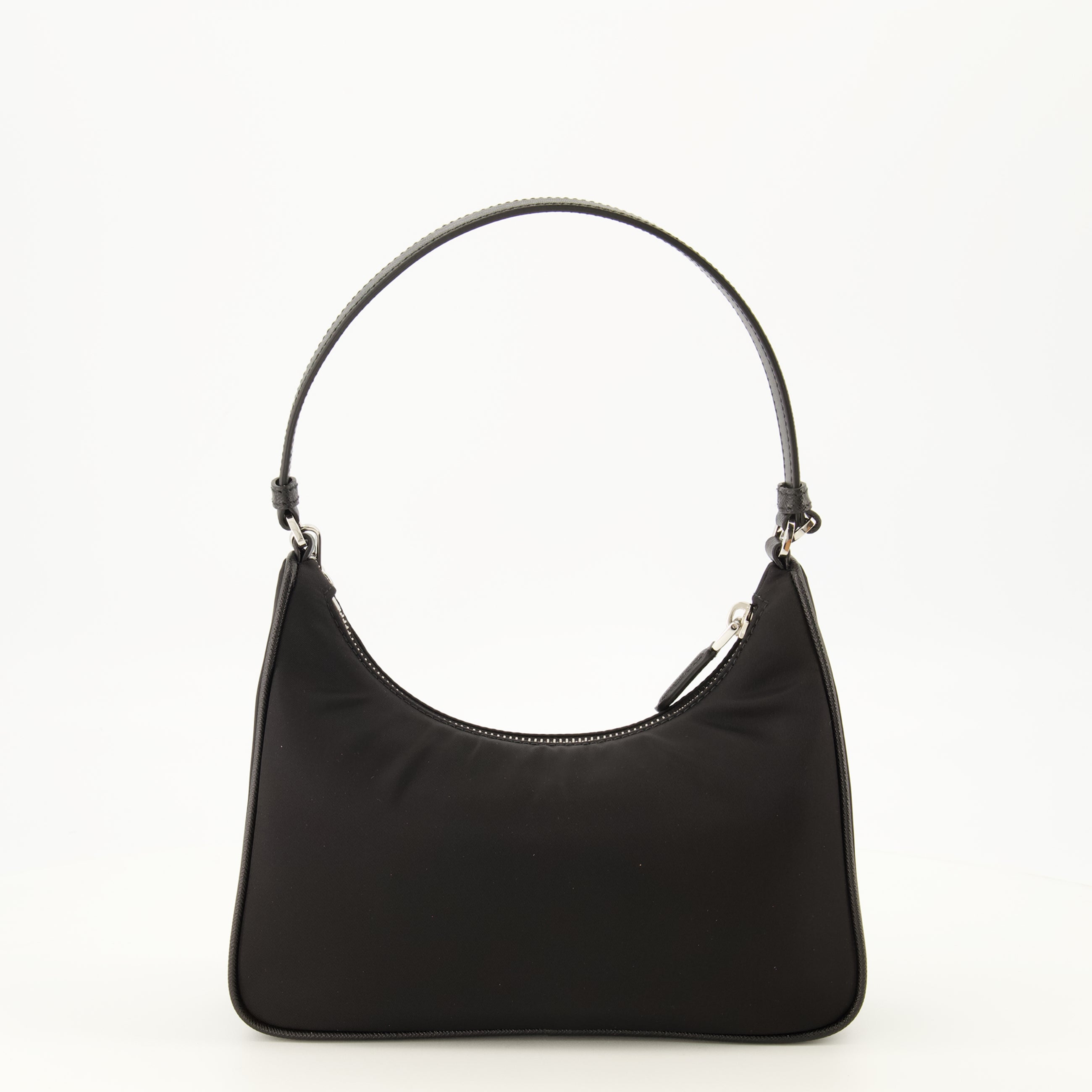 Sacs à main et épaule Mini Re-Edition 2005 bolsa em Re-Nylon preto Prada Noir Femme