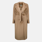 Manteaux Manteau Icon beige en laine Max Mara Beige Femme
