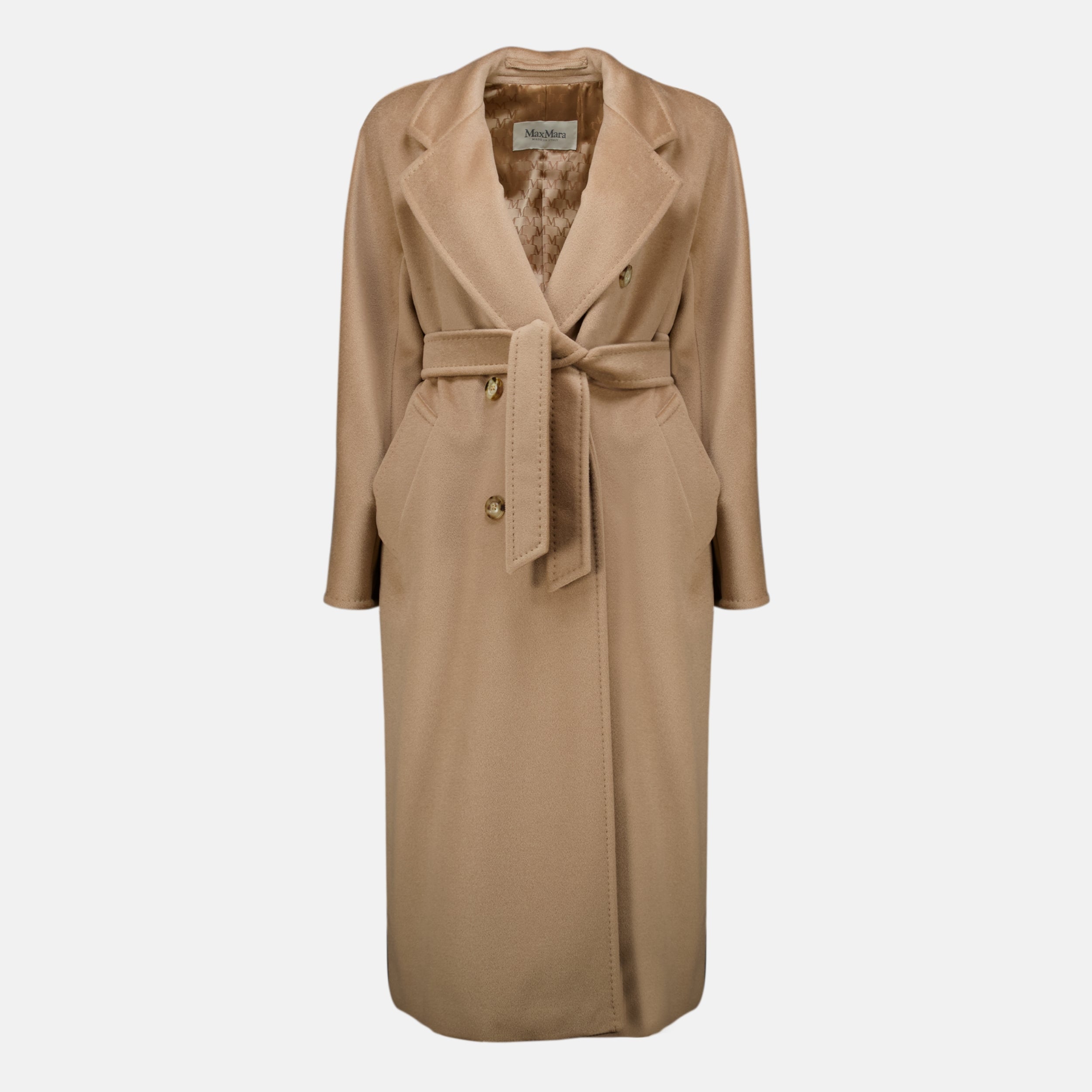 Manteaux 베이지 아이콘 코트 및 울 Max Mara Beige Femme