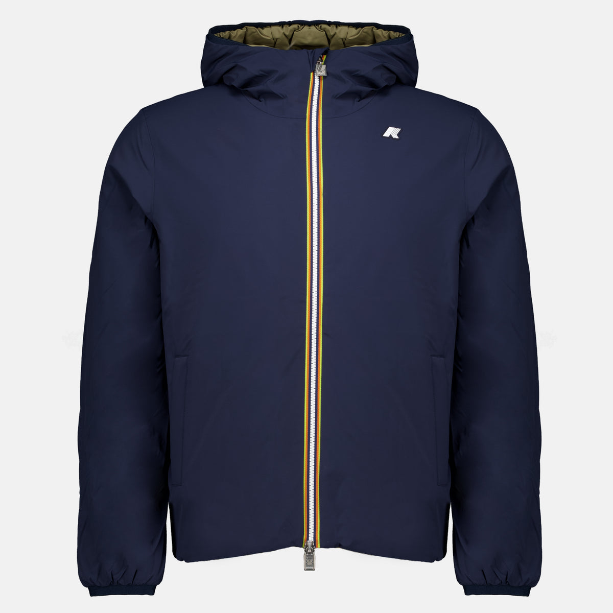 Vestes Veste Jack St Warm réversible bleu marine K-Way Bleu foncé Homme