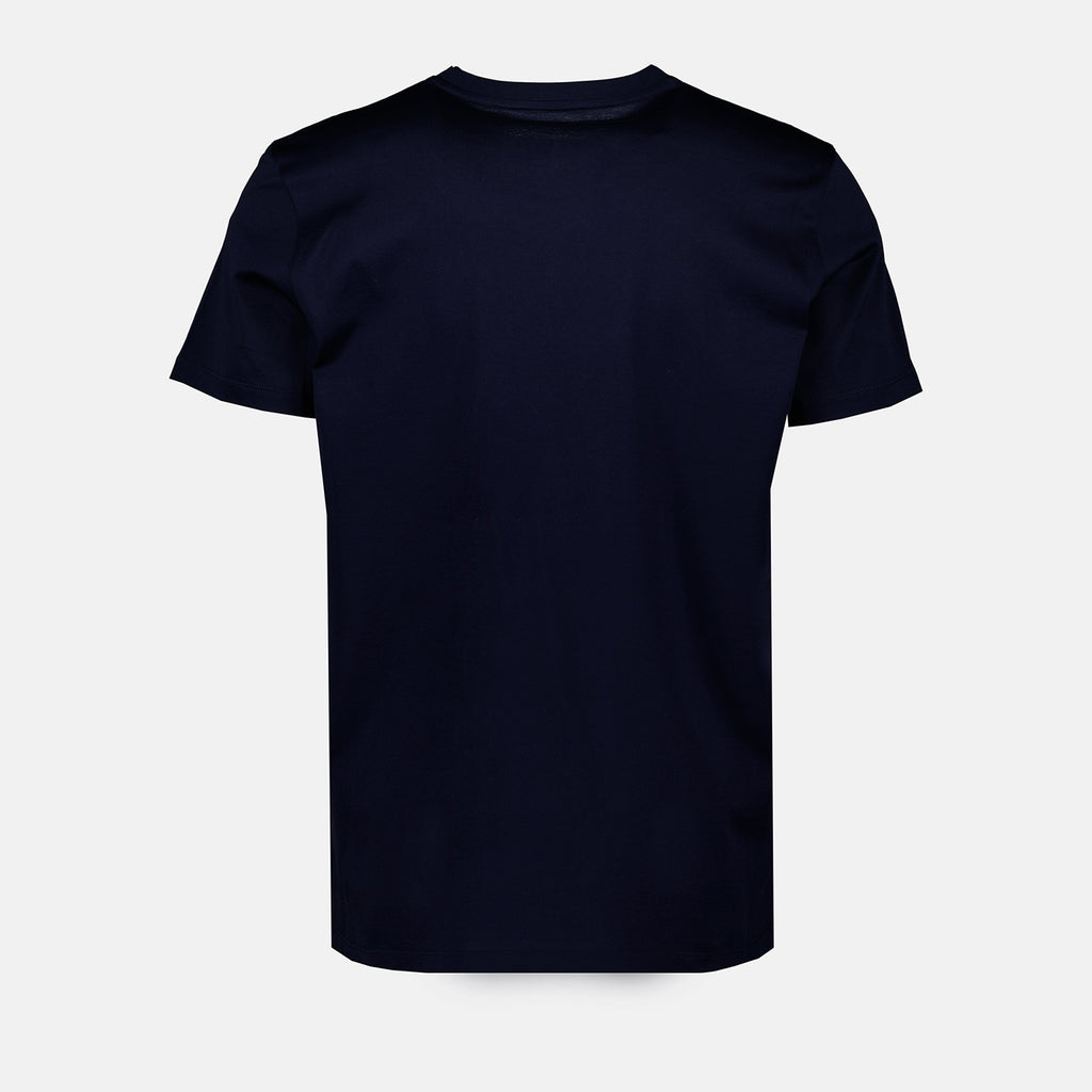 T-shirts Double Logo T-Shirt Moncler Dark blue Homme