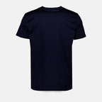 T-shirts Double Logo T-Shirt Moncler Dark blue Homme
