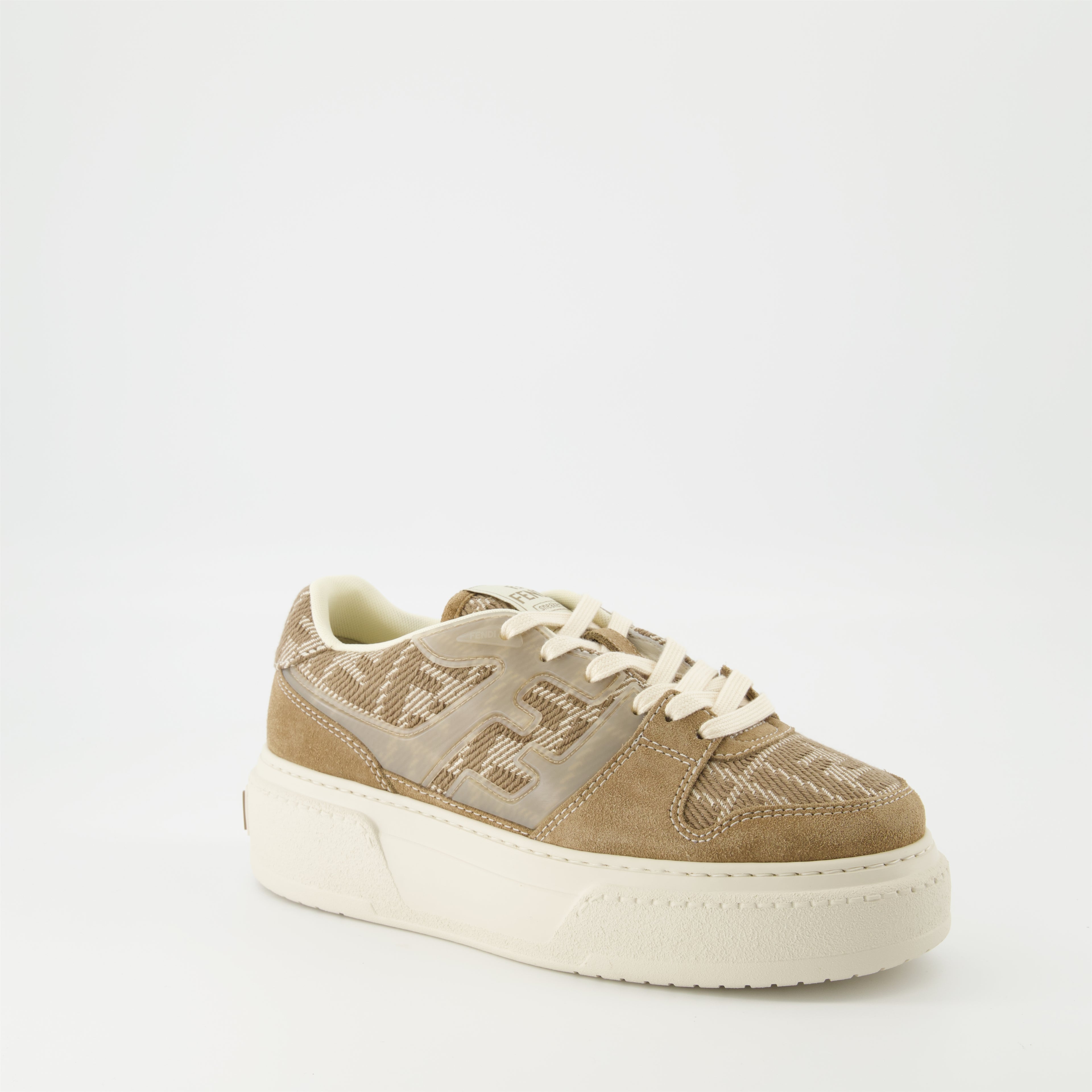 Sneakers Fendi Match Sneakers Fendi Brown Femme