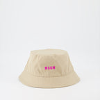 Chapéus, bonés e gorros Casquette à logo MSGM Bege Femme
