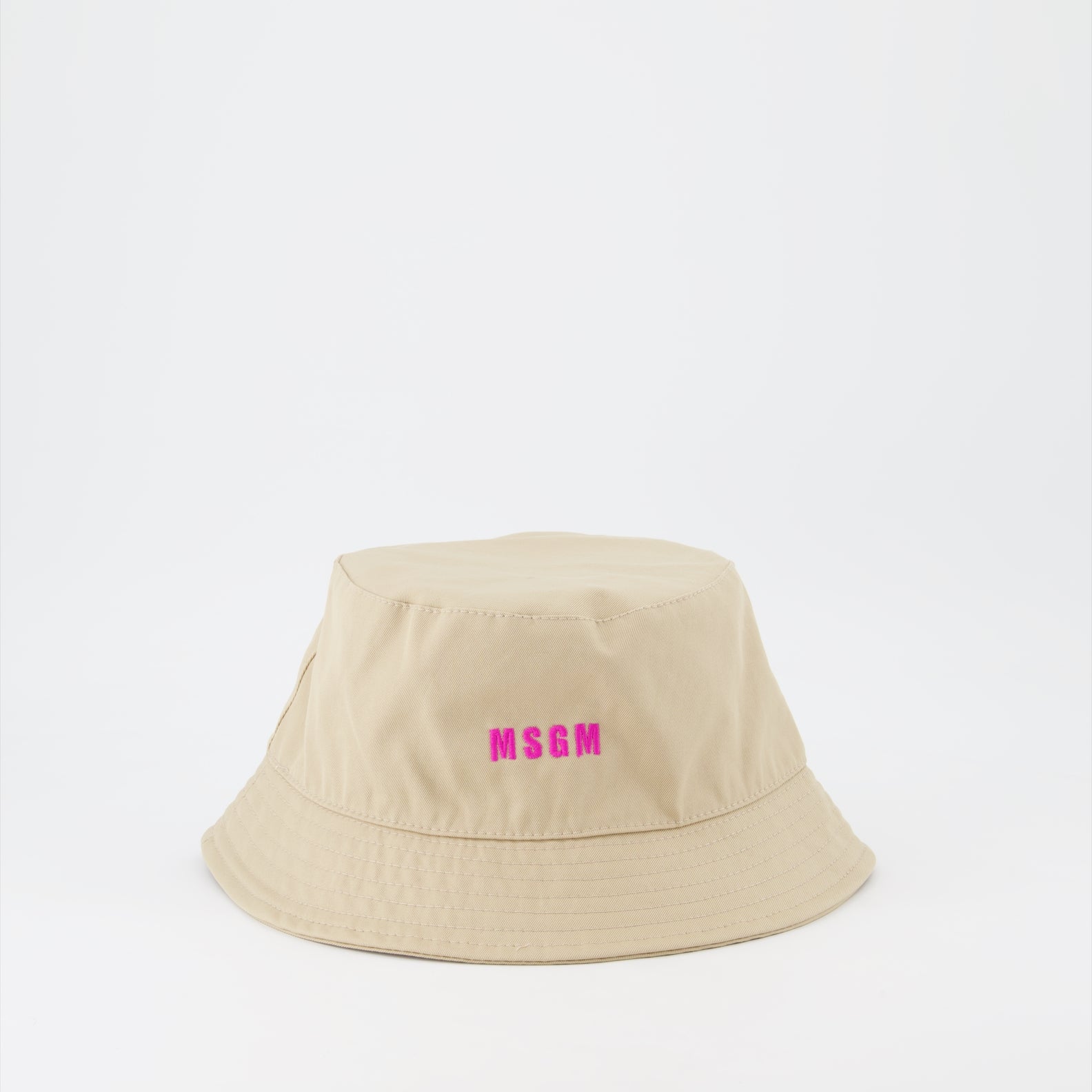 Chapéus, bonés e gorros Casquette à logo MSGM Bege Femme