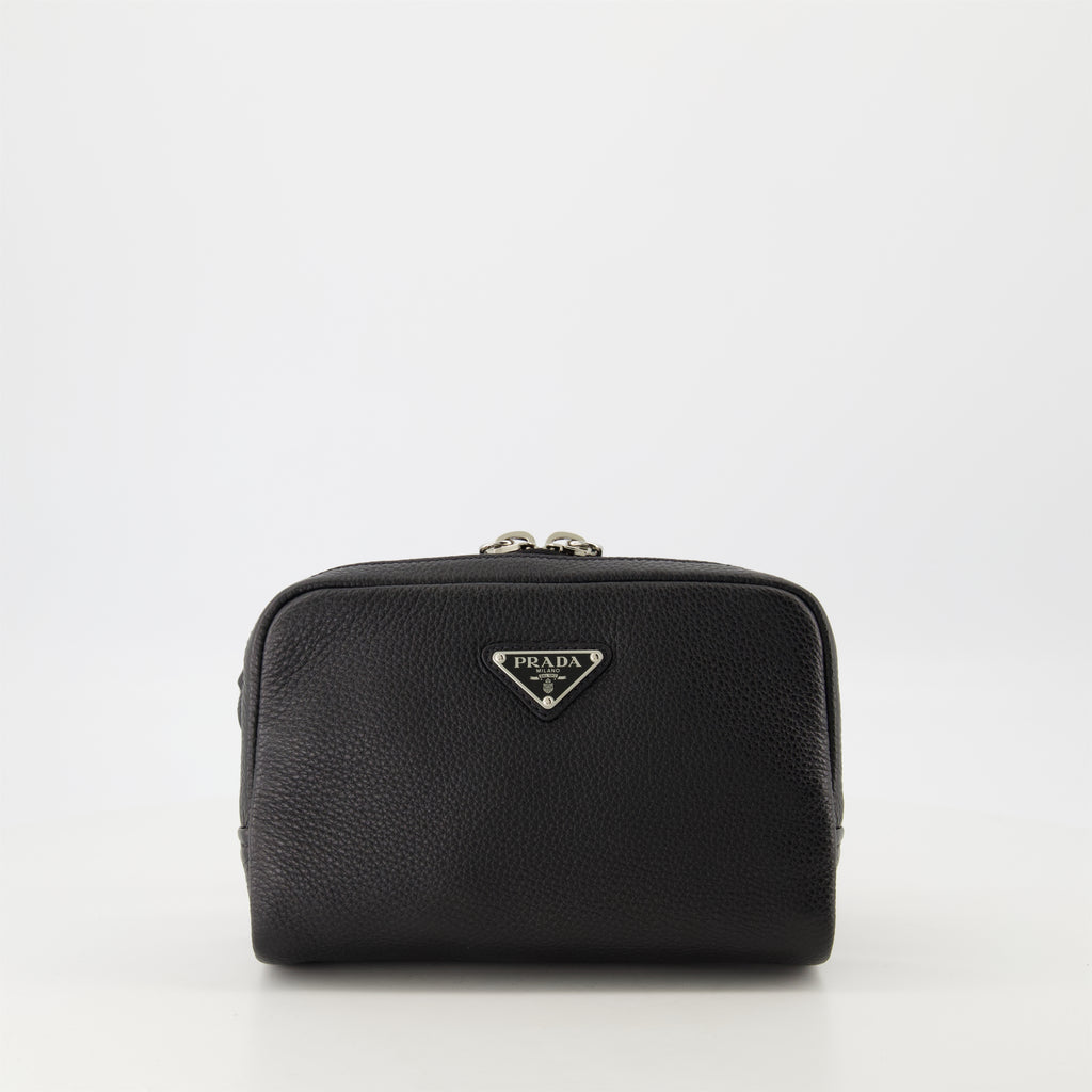 Borse a tracolla Borsa a spalla in pelle Prada Nero Homme