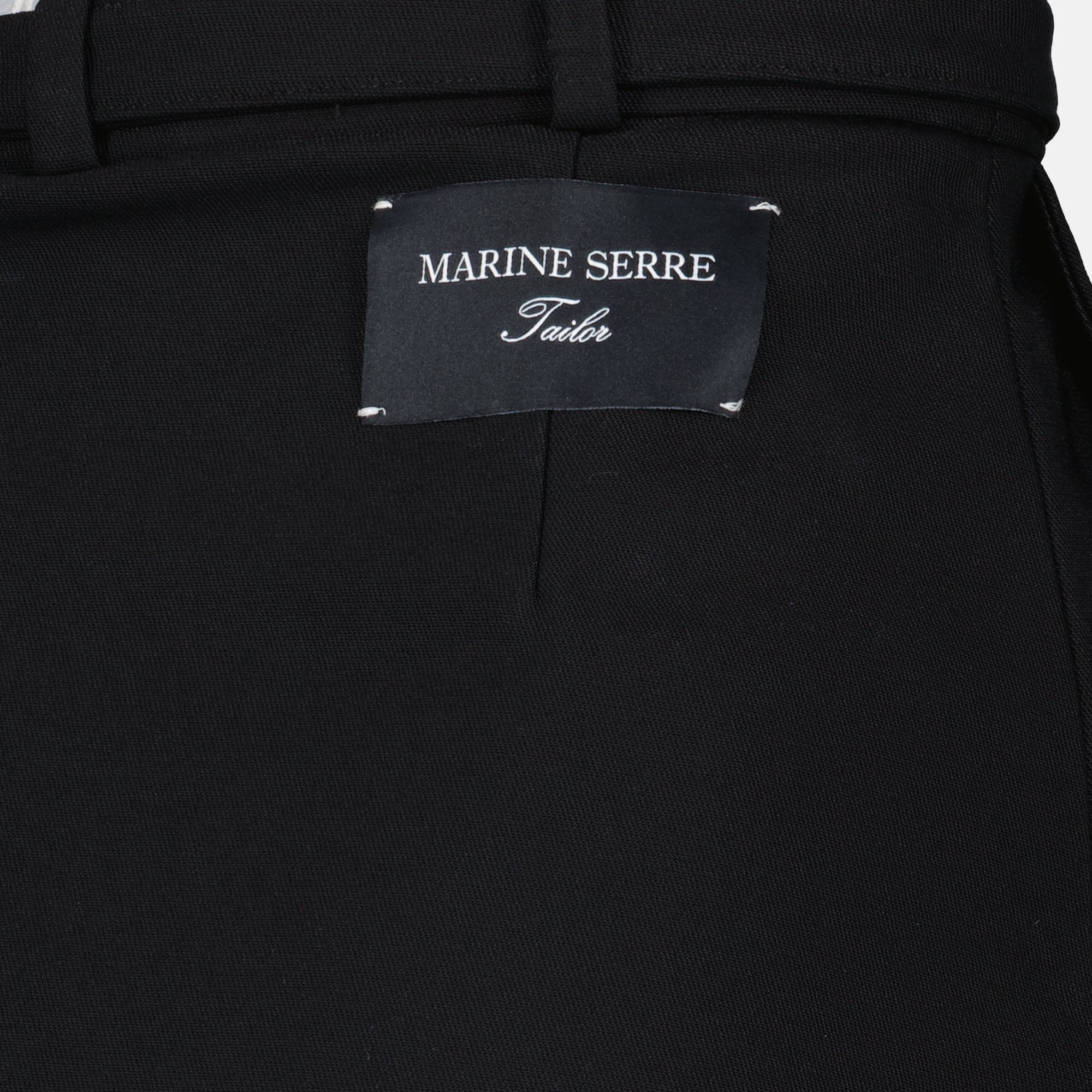 Shorts Gonna Mini Nera-Corta Marine Serre Noir Femme