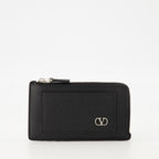 Petite maroquinerie VLogo 카드 홀더 Valentino Garavani Noir Homme