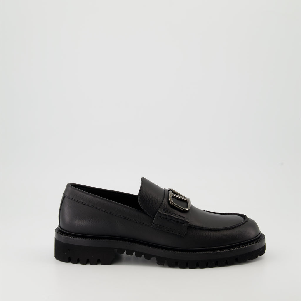 Loafer Mocassins VLogo Valentino Garavani Schwarz Homme
