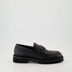 Loafer Mocassins VLogo Valentino Garavani Schwarz Homme