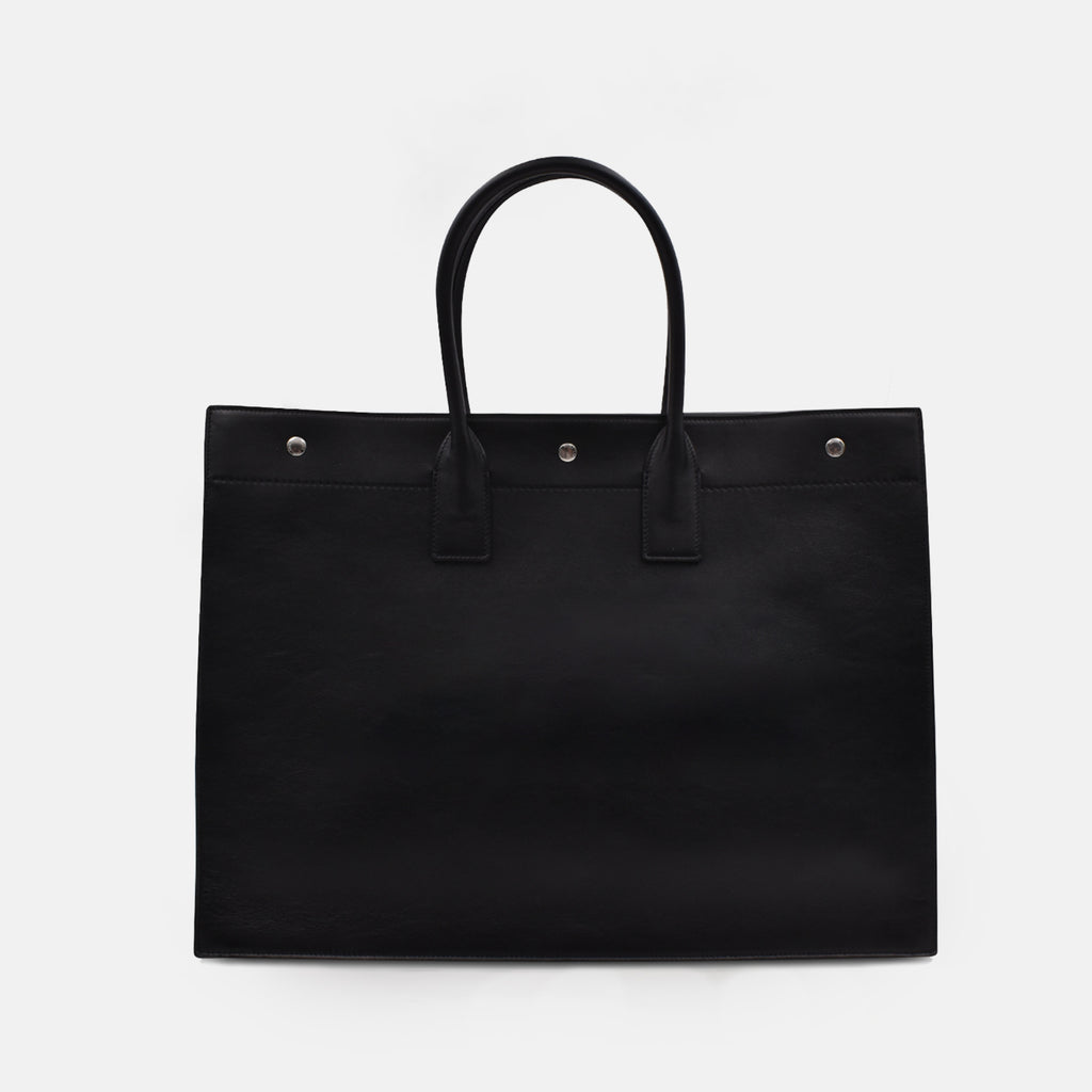 Tote bags Sac cabas Rive Gauche Saint Laurent Schwarz Homme
