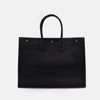 Tote bags Sac cabas Rive Gauche Saint Laurent Schwarz Homme