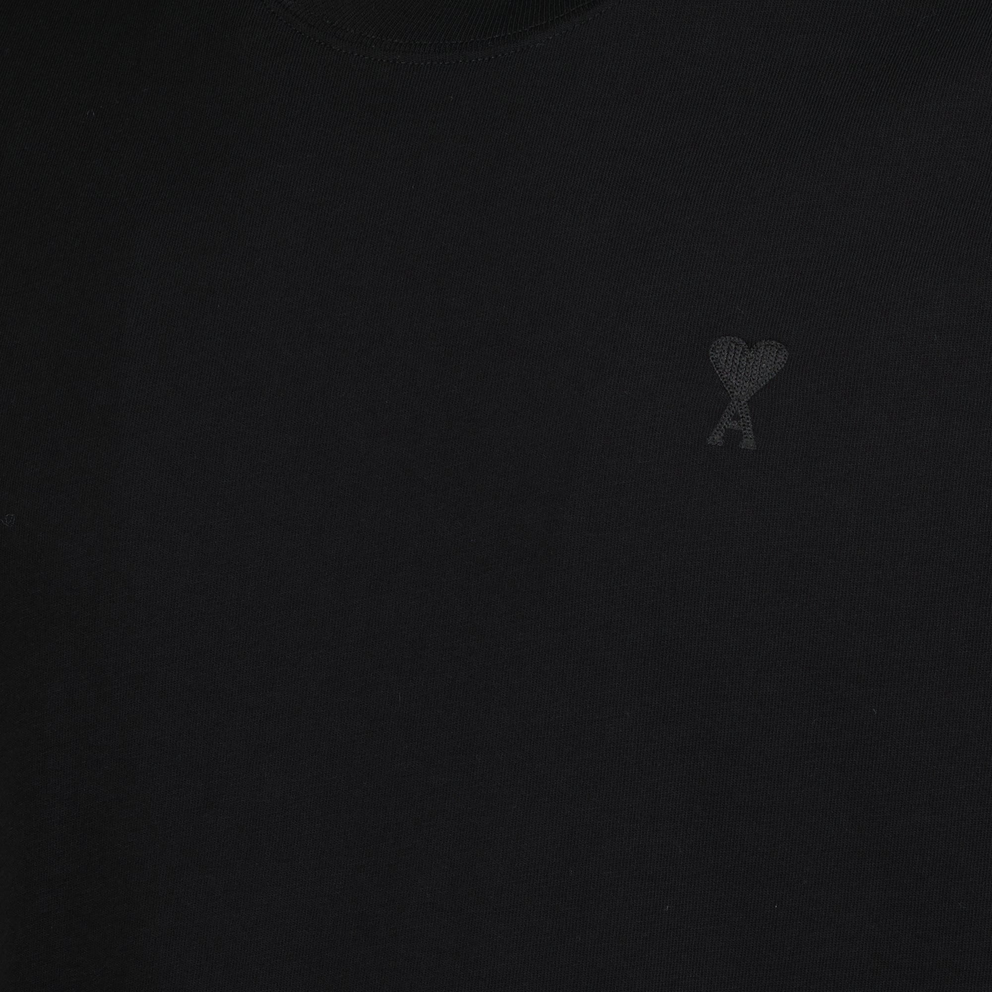 T-shirts Ami de coeur T-shirt Ami PARIS Black Unisex