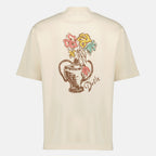 Image de l'article T-shirt beige Vase Havana de la marque Drole De Monsieur pour Homme - Saison Printemps-Été 2026 - Vue de Dos