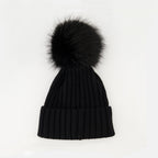 Imagen del artículo Gorro de lana con pompón de la marca Moncler para Mujer - Temporada Otoño-Invierno 2025 - Vista Posterior