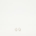 Jewelry Créoles Greca Versace Silver Femme