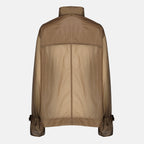 Manteaux Blusa in Nylon Marrone con Fiocco Saint Laurent Marron Femme