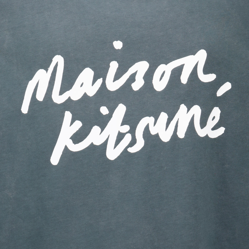 T-shirts 회색 오버사이즈 티셔츠 Maison Kitsune Gris Homme