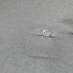 T-shirts Haut en cachemire Versace Gris Femme