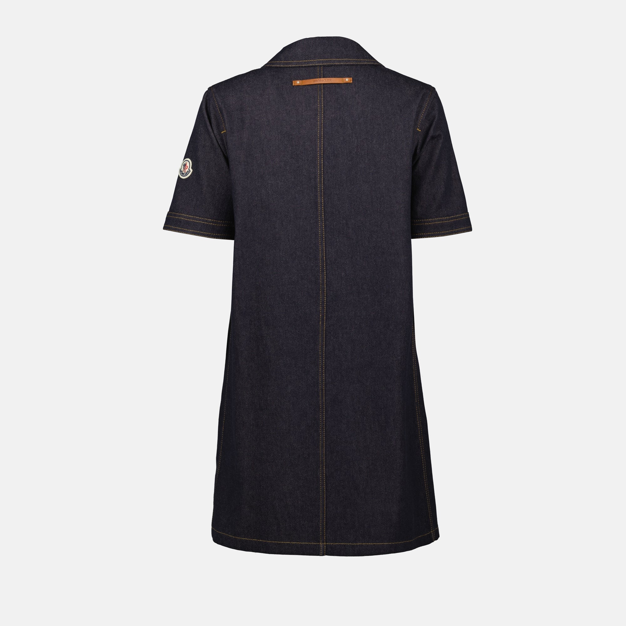 Robes Robe chemise Moncler Bleu foncé Femme