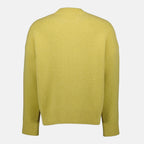 Image of the Ami heart sweater from the brand Ami PARIS for Unisex - Autumn-Winter Season 2025 - Detailed View_2