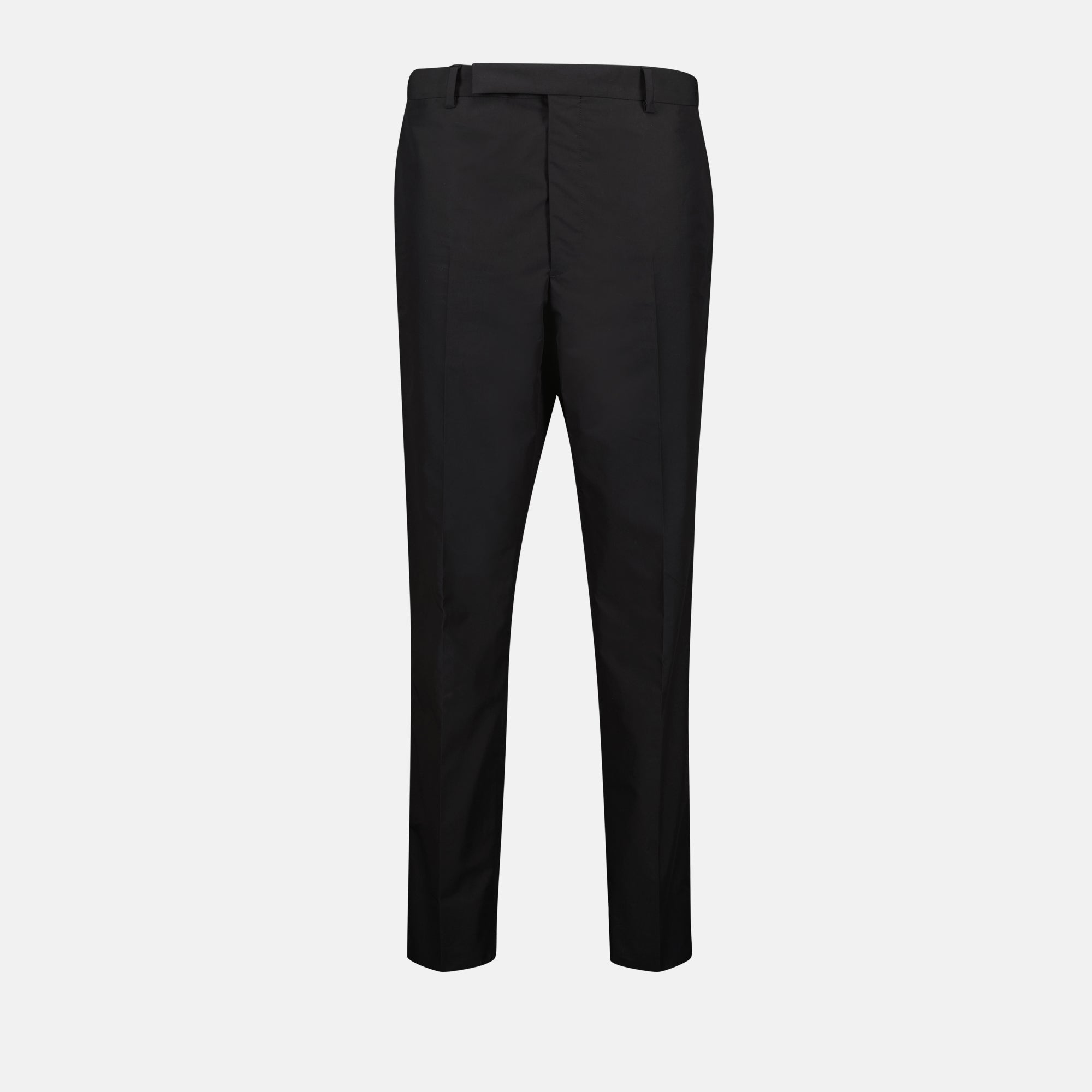 Pantaloni Pantaloni in Cotone Tecnico Prada Nero Homme