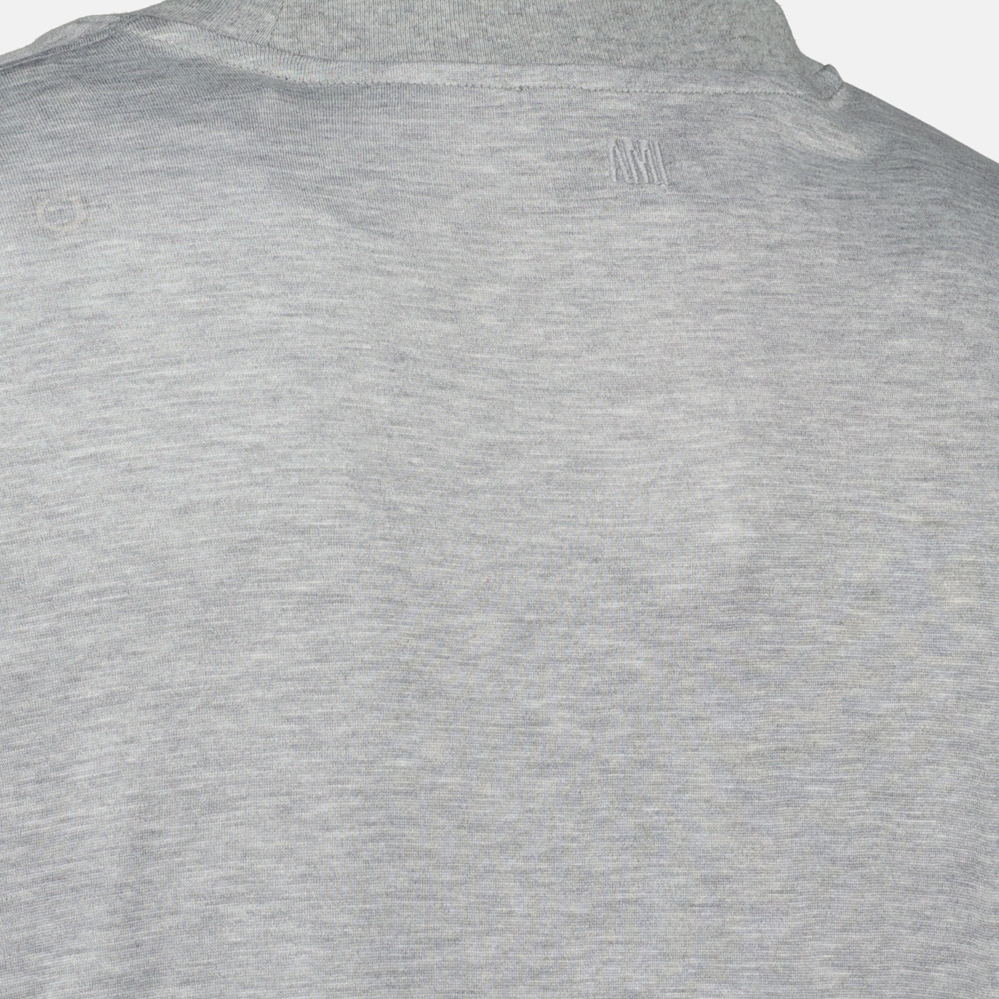 Image de l'article T-shirt brodé de la marque Ami PARIS pour Unisex - Saison Automne-Hiver 2025 - Vue détaillée_6