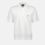 Polo shirts Embroidered Polo Fendi White Homme