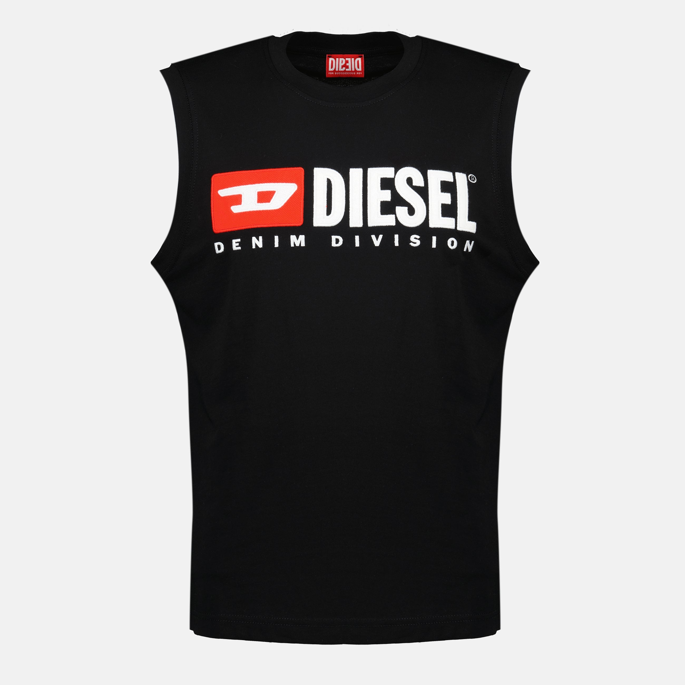 Image de l'article Débardeur T-Isco-Div noir de la marque Diesel pour Homme - Saison Printemps-Été 2026 - Vue de Face