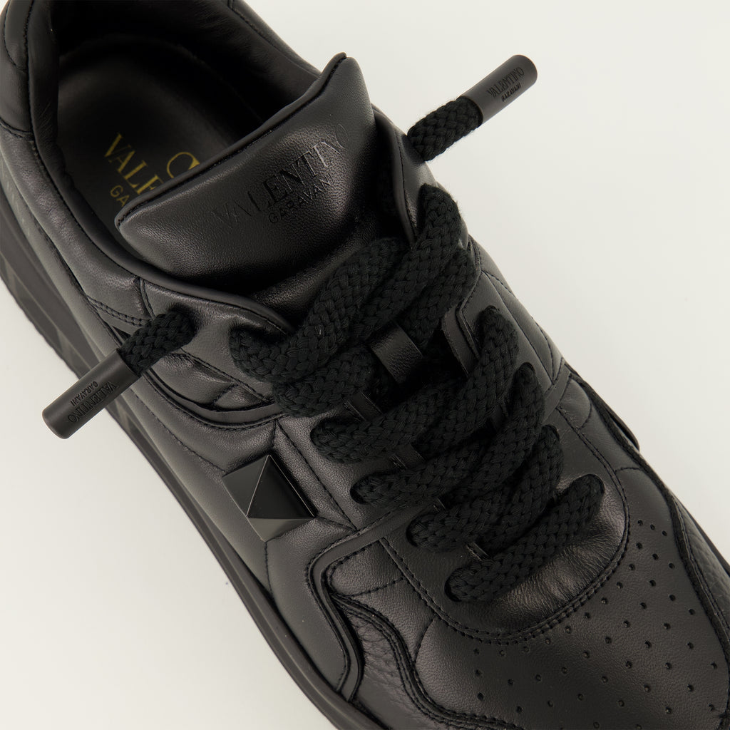 Baskets One Stud XL Schwarze Sneakers Valentino Garavani Noir Homme
