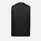 ジャケット ティヴァートン ブラック ノースリーブジャケット Burberry 黒 Homme