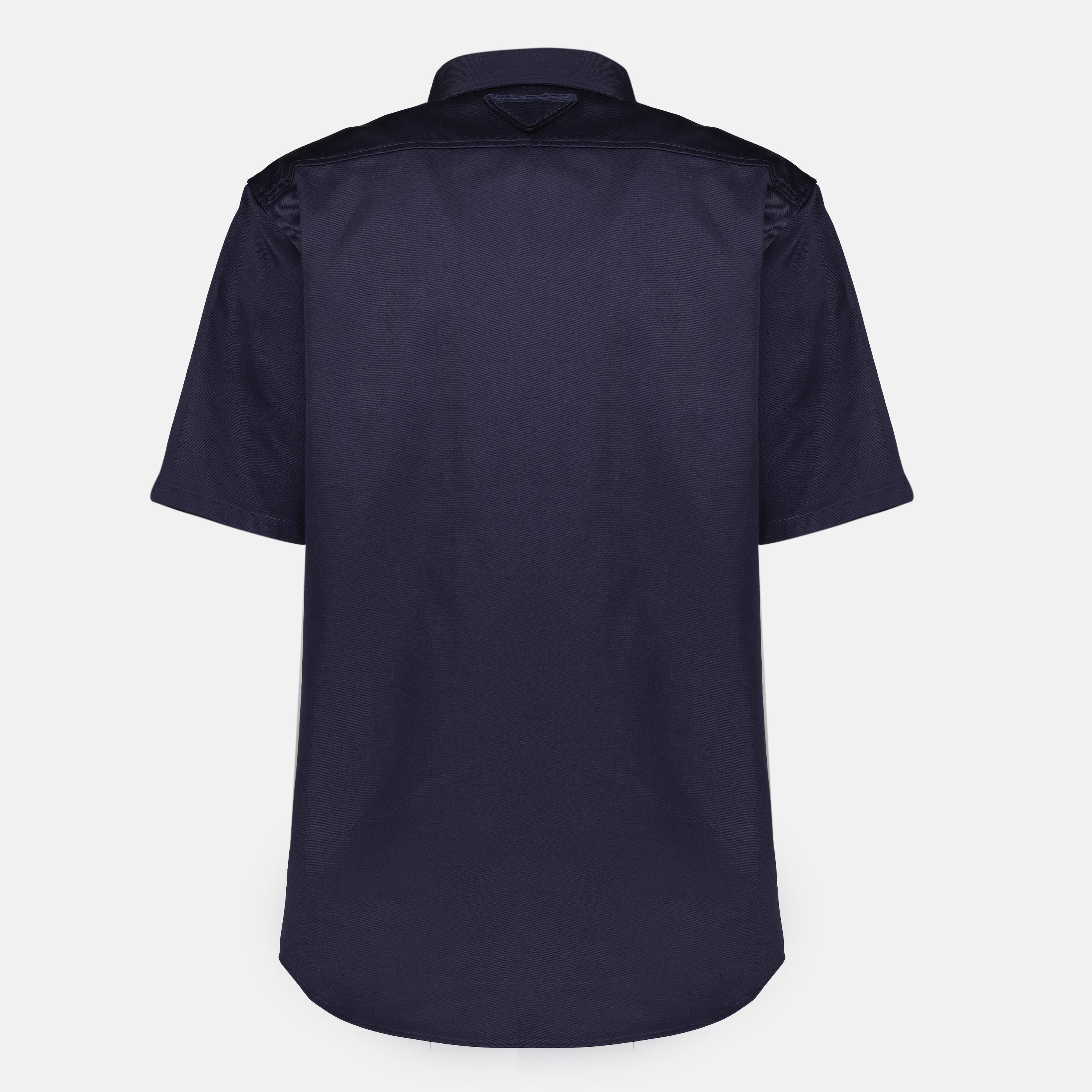 Chemises Chemise à poches bleu foncé Prada Bleu foncé Femme