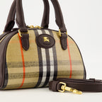Image of the Burberry Women's Highlands Mini Bowling Bag - Autumn-Winter 2025 - Detailed View 2