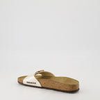 Chaussures ouvertes Madrid Sandalen Birkenstock Beige Femme